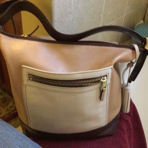 Absolutely beautiful tri color leather Coach